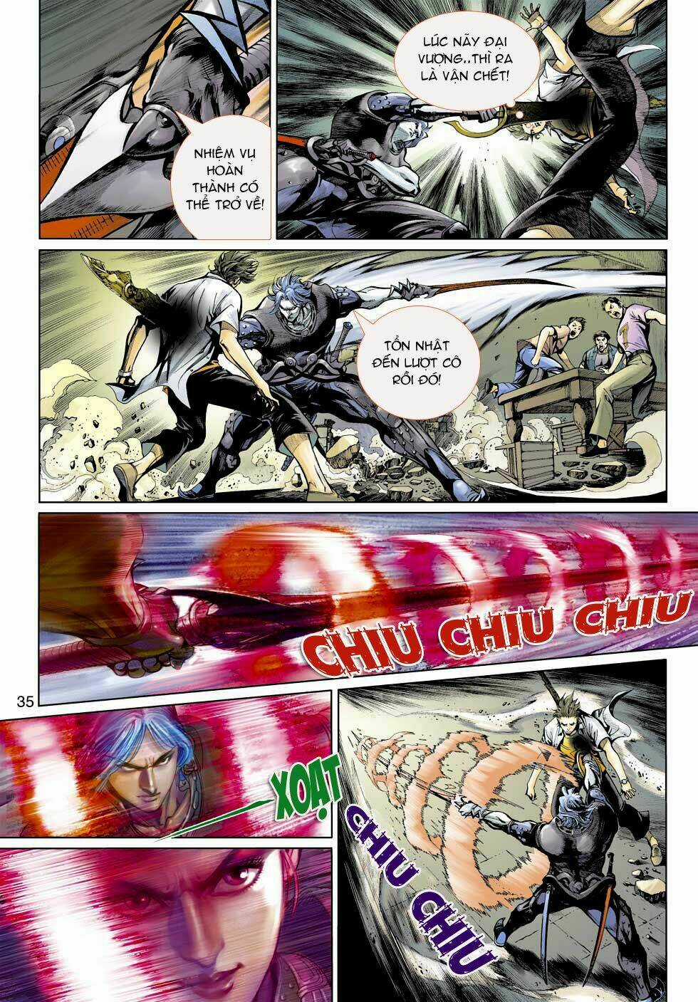 Thần Binh 4 Chapter 3 trang 33