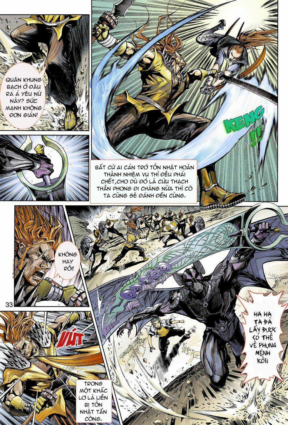 Thần Binh 4 Chapter 4 trang 32
