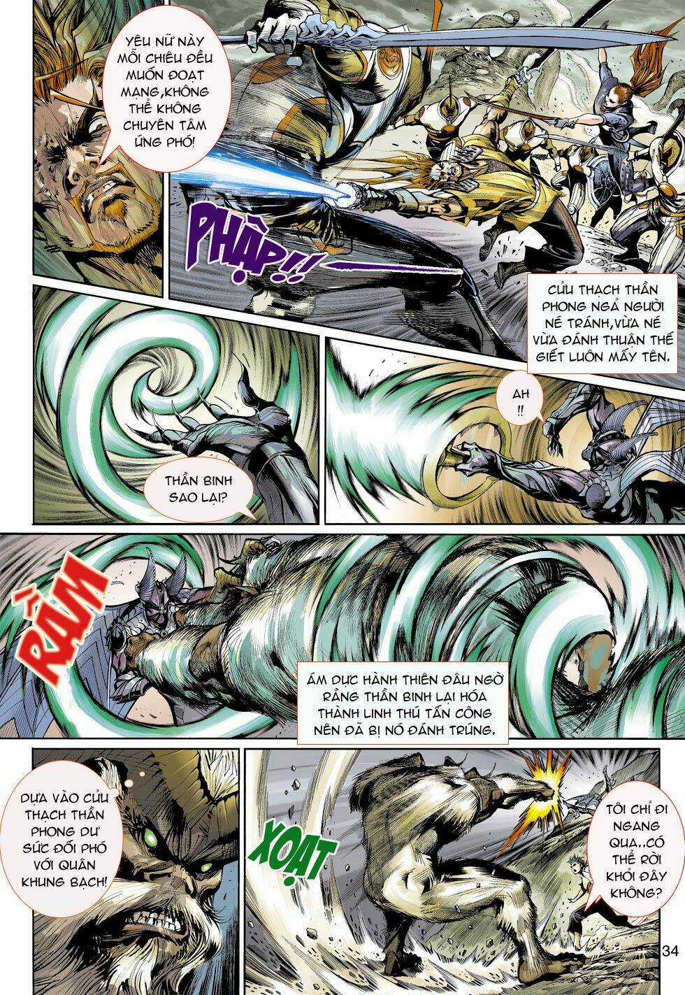 Thần Binh 4 Chapter 4 trang 33