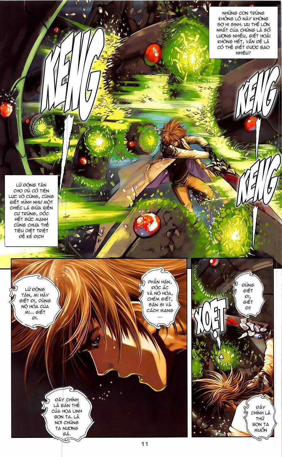 Thần Binh Đấu Giả (Saint Warrior) Chapter 1.1 trang 11