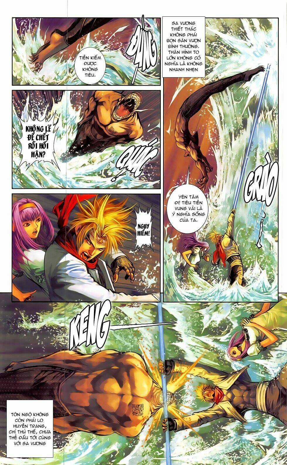 Thần Binh Đấu Giả (Saint Warrior) Chapter 1.1 trang 23