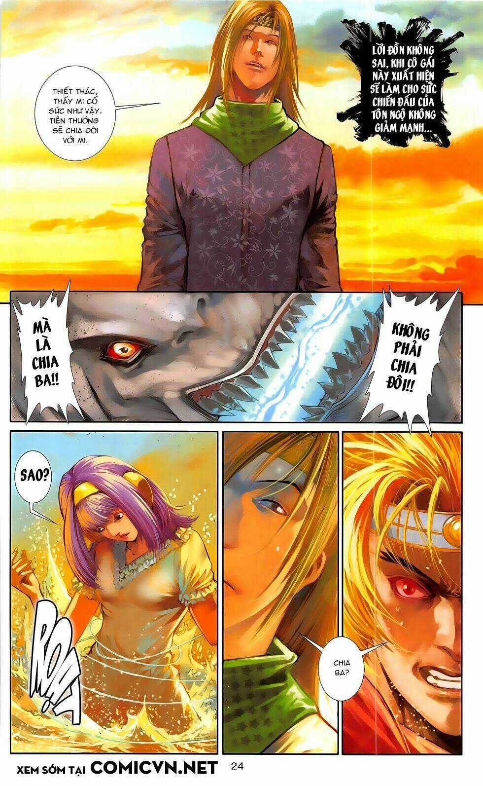 Thần Binh Đấu Giả (Saint Warrior) Chapter 1.1 trang 24