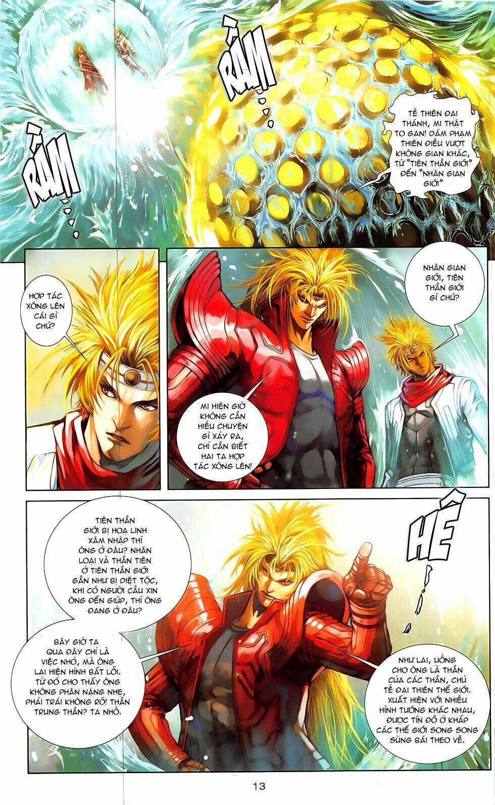 Thần Binh Đấu Giả (Saint Warrior) Chapter 2.1 trang 12