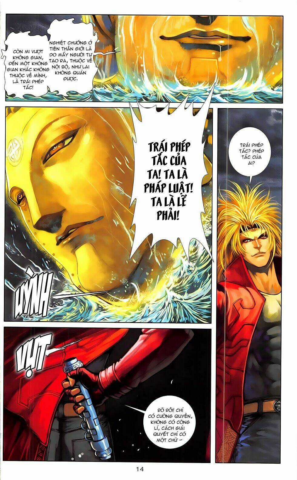 Thần Binh Đấu Giả (Saint Warrior) Chapter 2.1 trang 13