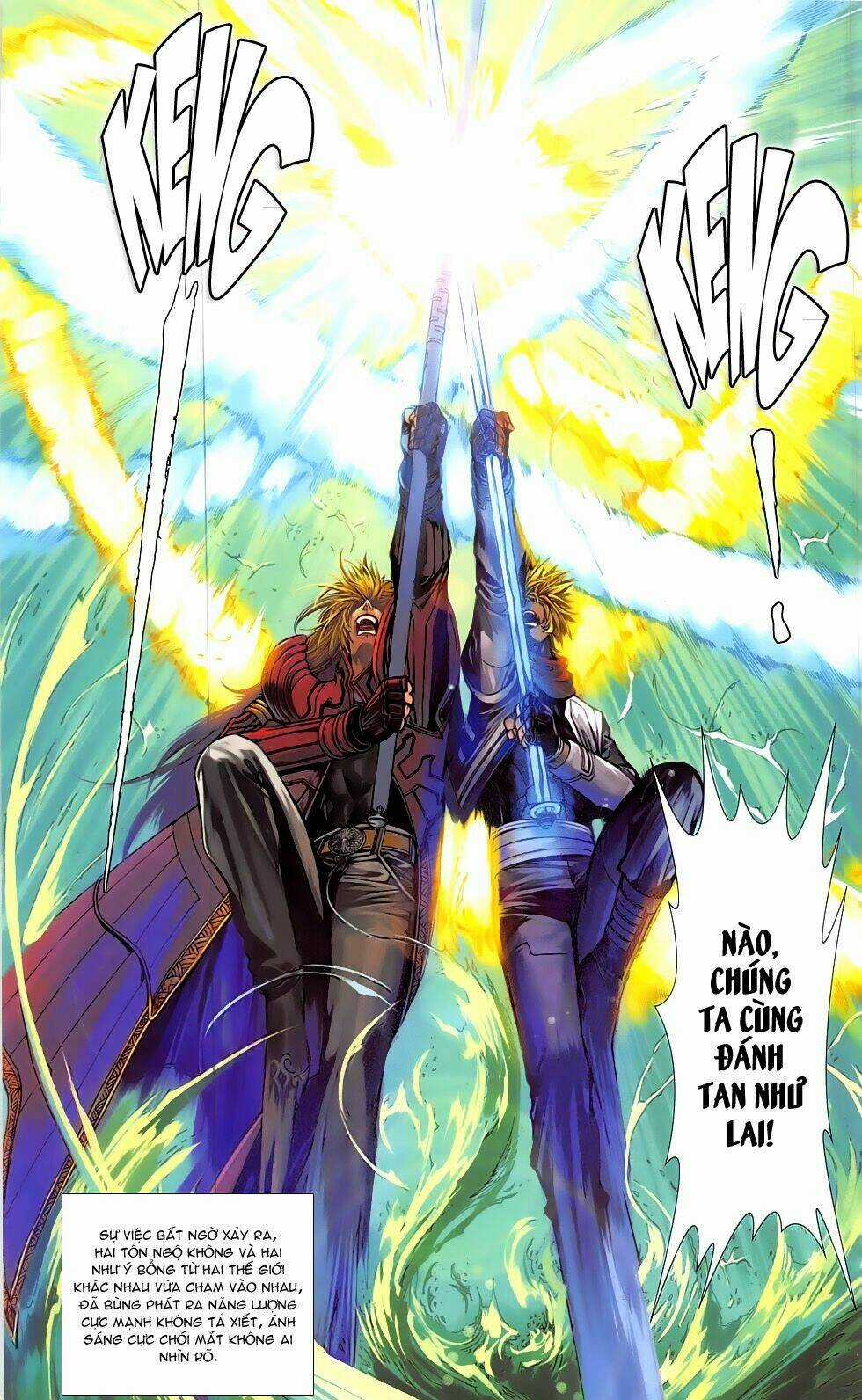 Thần Binh Đấu Giả (Saint Warrior) Chapter 2.1 trang 18