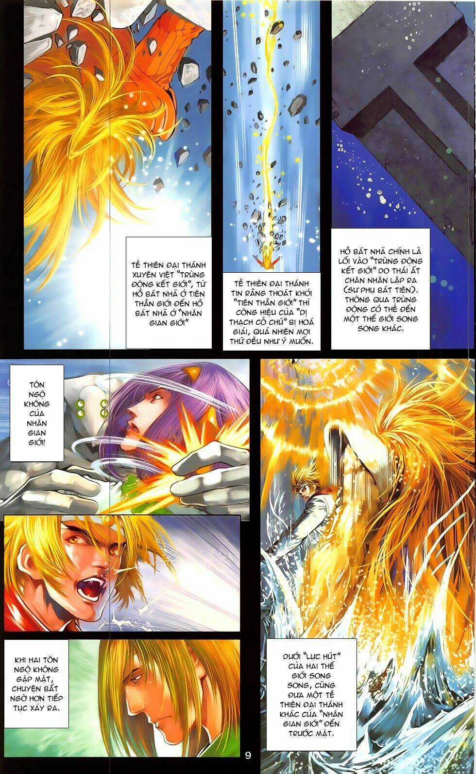 Thần Binh Đấu Giả (Saint Warrior) Chapter 2.1 trang 8