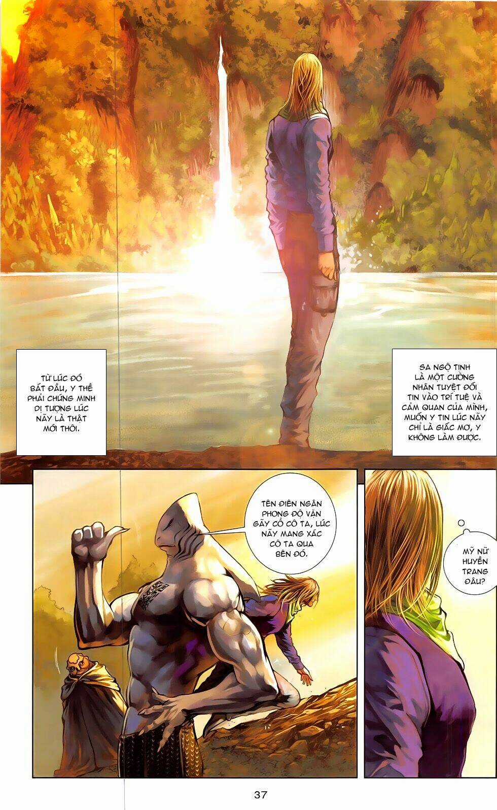 Thần Binh Đấu Giả (Saint Warrior) Chapter 2.2 trang 14