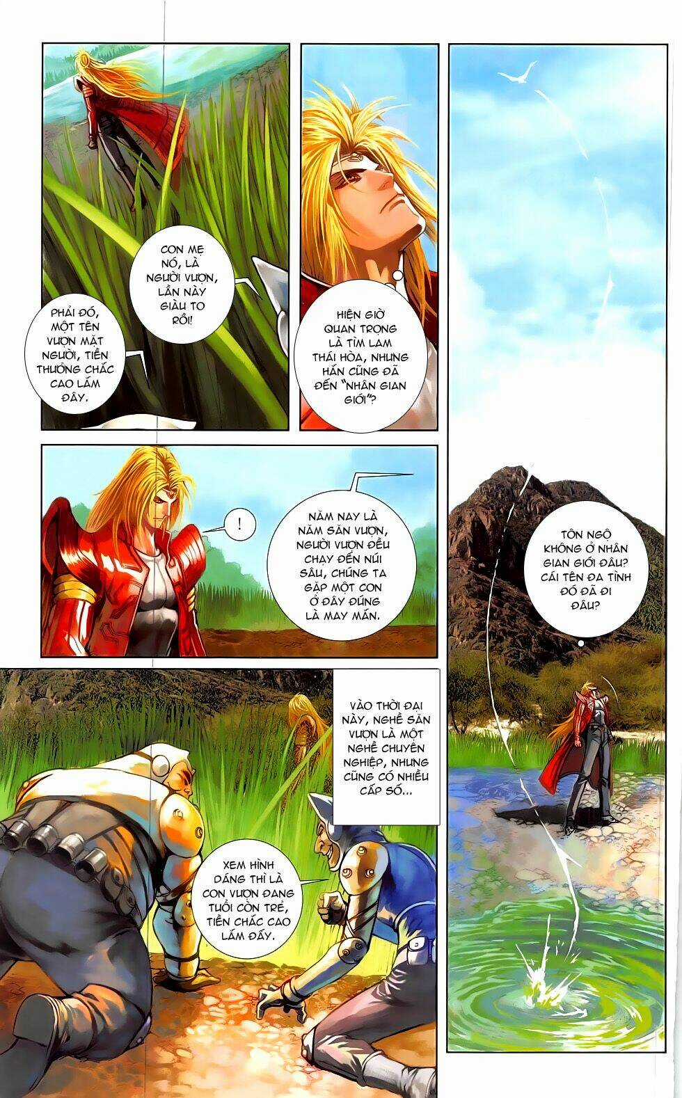 Thần Binh Đấu Giả (Saint Warrior) Chapter 3.1 trang 10