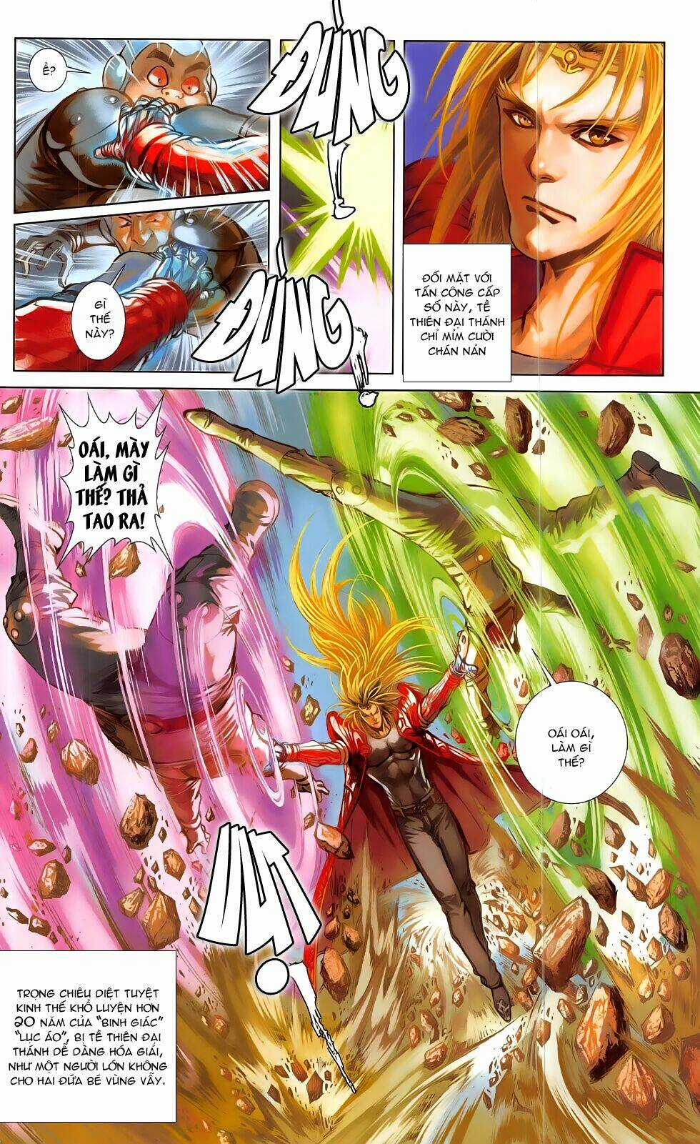 Thần Binh Đấu Giả (Saint Warrior) Chapter 3.1 trang 13