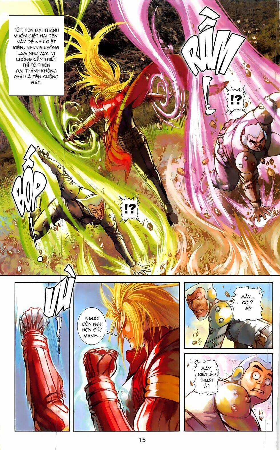 Thần Binh Đấu Giả (Saint Warrior) Chapter 3.1 trang 14