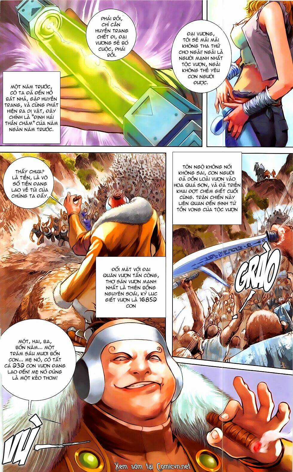 Thần Binh Đấu Giả (Saint Warrior) Chapter 3.1 trang 21