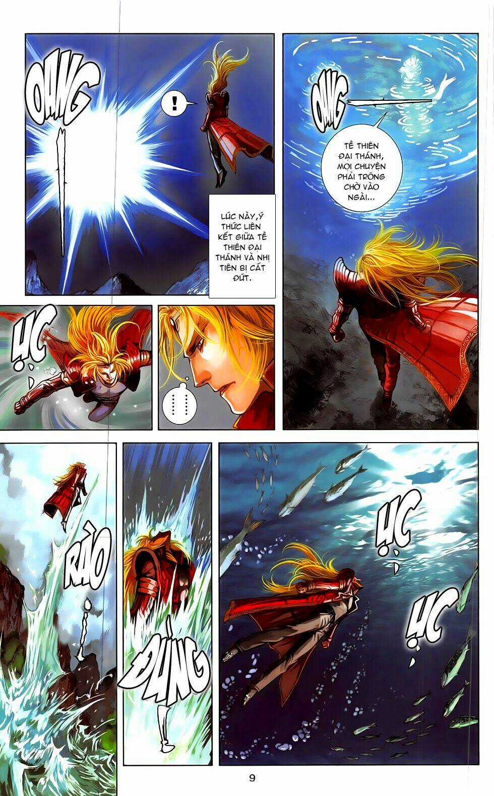 Thần Binh Đấu Giả (Saint Warrior) Chapter 3.1 trang 8