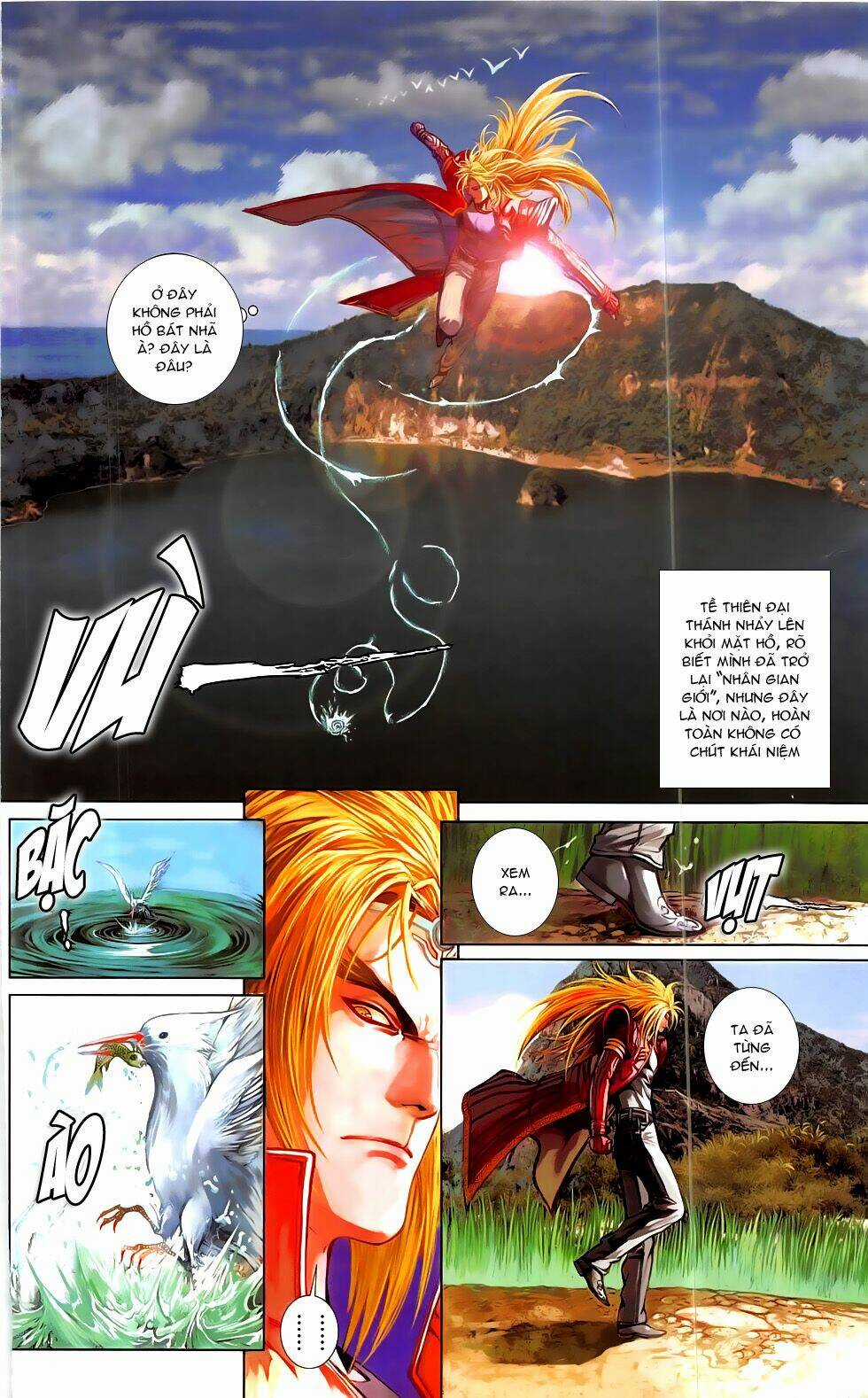 Thần Binh Đấu Giả (Saint Warrior) Chapter 3.1 trang 9