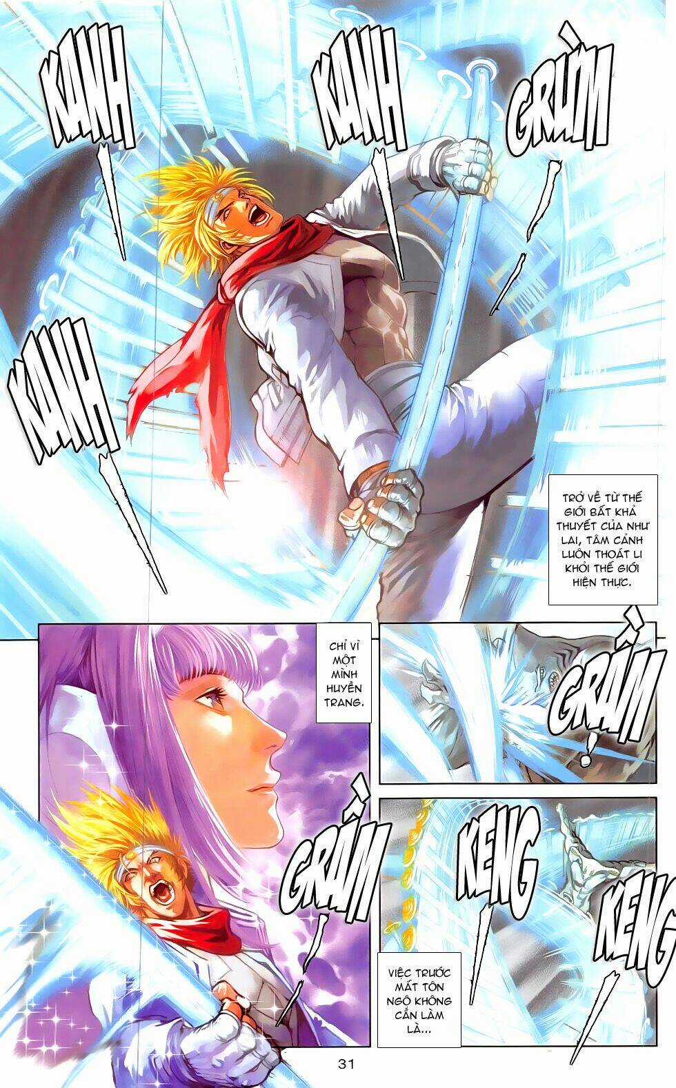 Thần Binh Đấu Giả (Saint Warrior) Chapter 3.2 trang 8