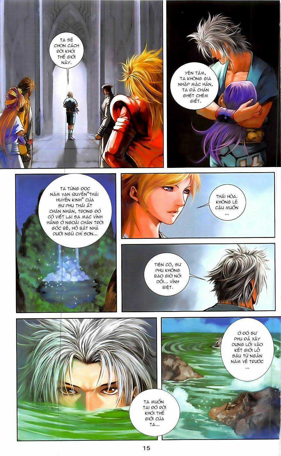 Thần Binh Đấu Giả (Saint Warrior) Chapter 4.1 trang 13