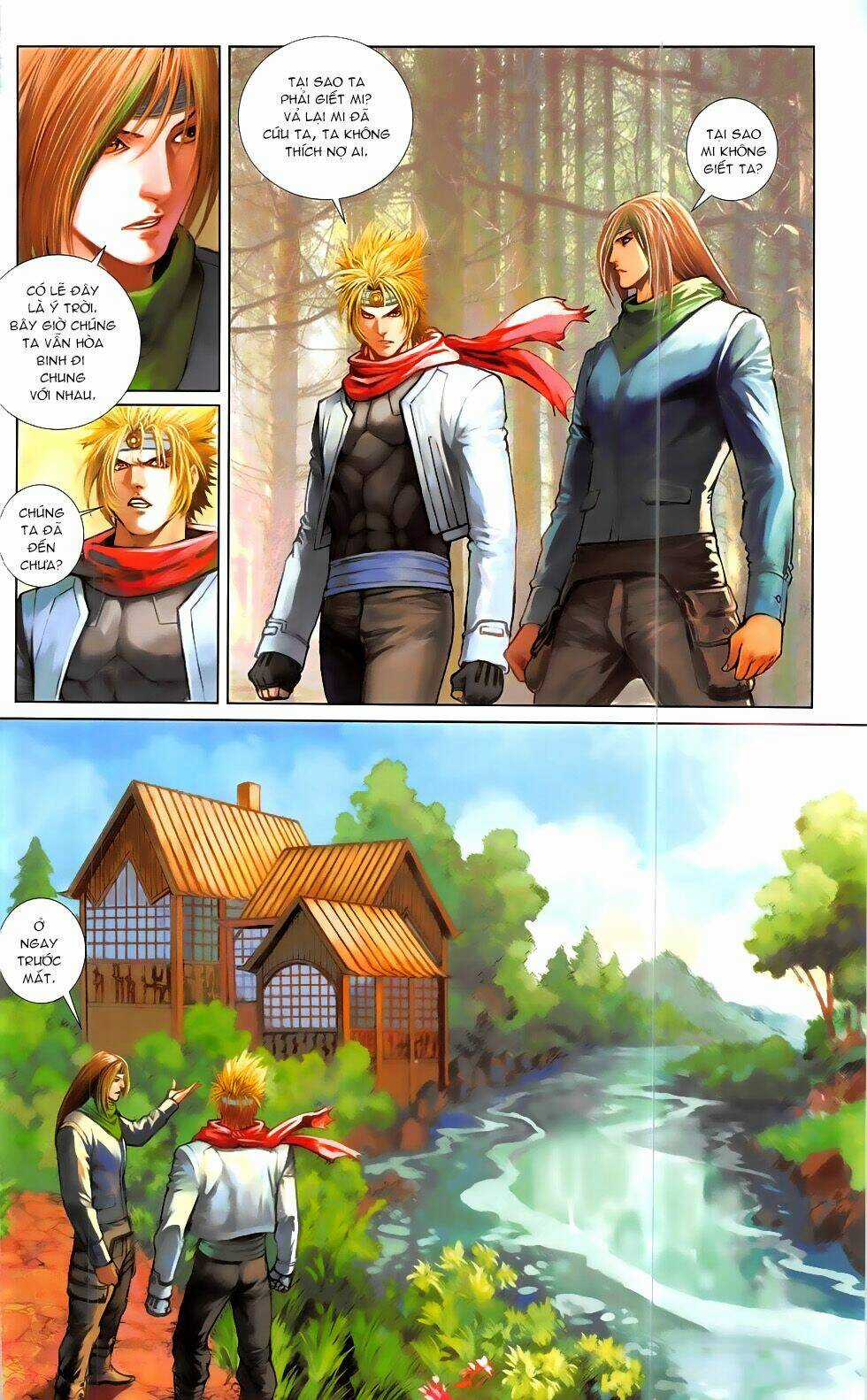 Thần Binh Đấu Giả (Saint Warrior) Chapter 4.2 trang 28