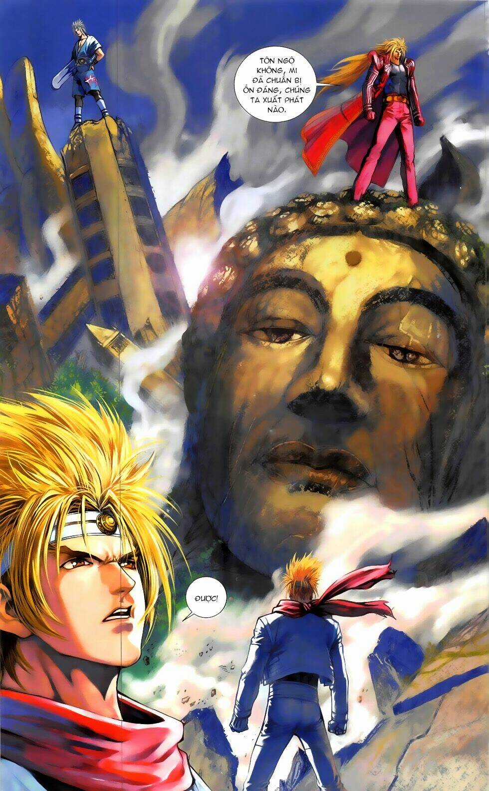 Thần Binh Đấu Giả (Saint Warrior) Chapter 4.2 trang 35