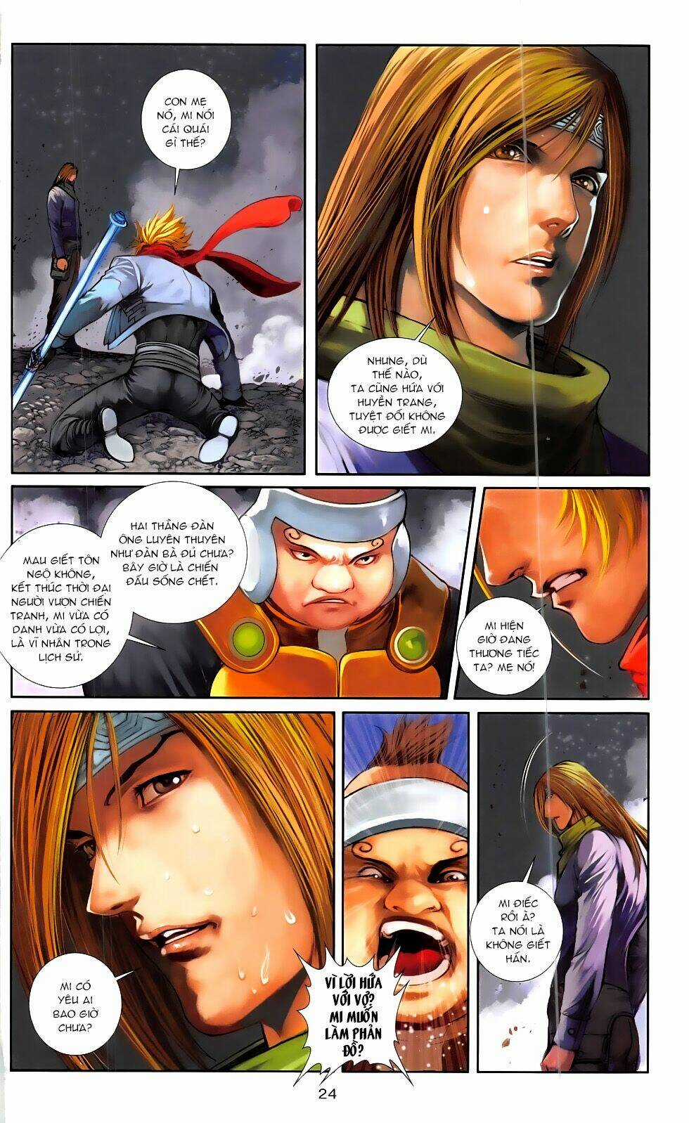 Thần Binh Đấu Giả (Saint Warrior) Chapter 4.2 trang 6