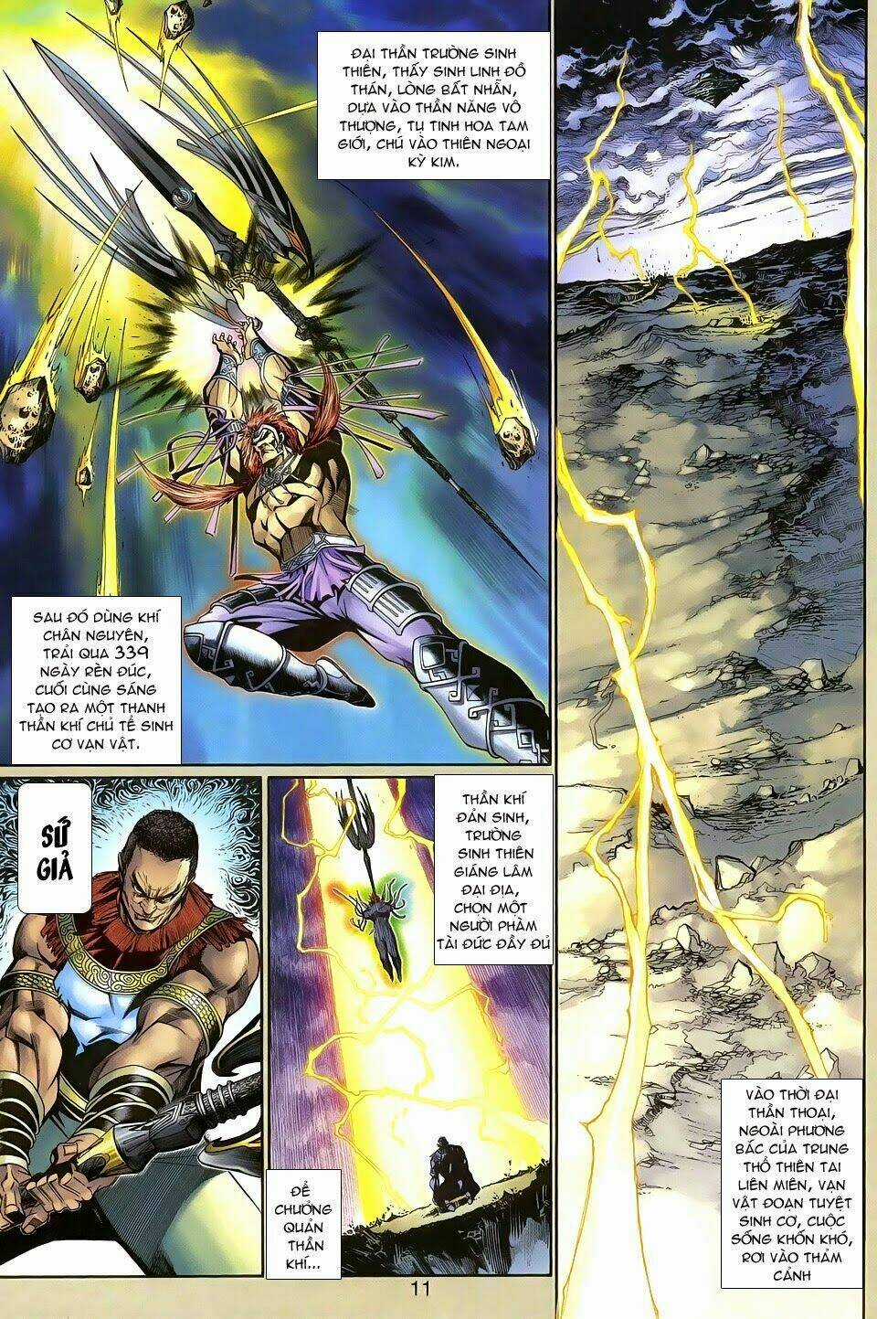 Thần Binh Tiền Truyện 1 - Đỉnh Phong Tuyệt Chiến Chapter 10 trang 11