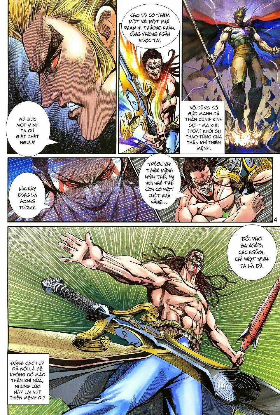 Thần Binh Tiền Truyện 1 - Đỉnh Phong Tuyệt Chiến Chapter 10 trang 4