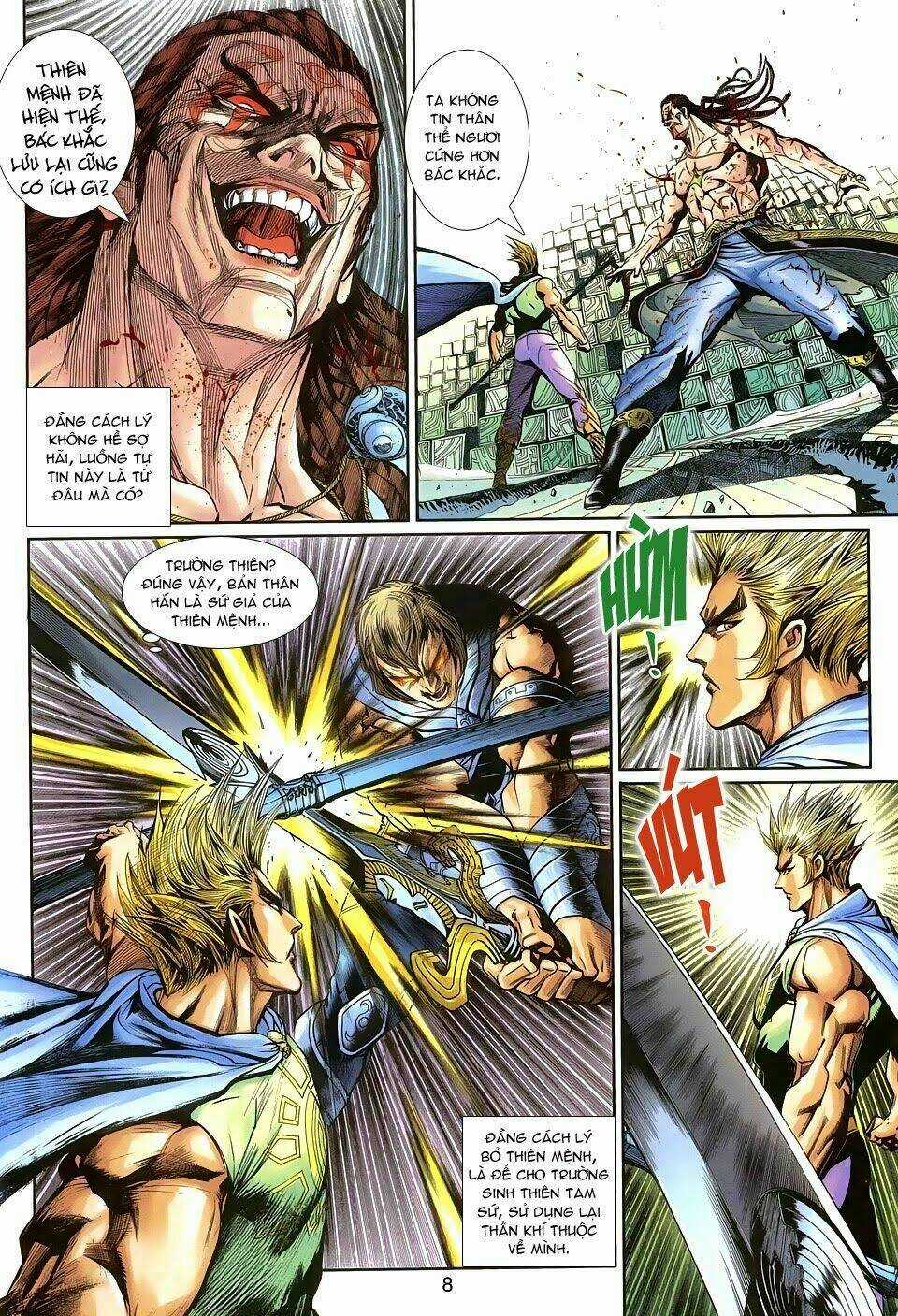 Thần Binh Tiền Truyện 1 - Đỉnh Phong Tuyệt Chiến Chapter 10 trang 8