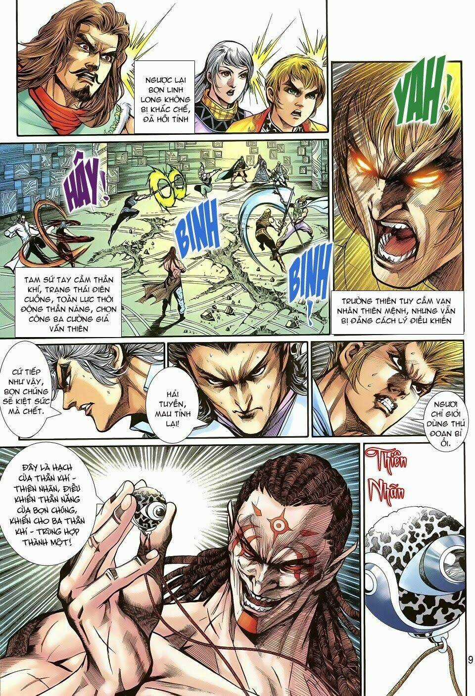 Thần Binh Tiền Truyện 1 - Đỉnh Phong Tuyệt Chiến Chapter 10 trang 9