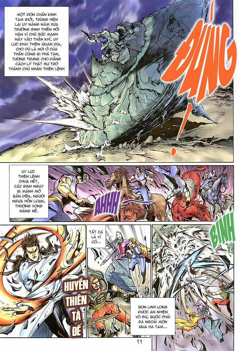 Thần Binh Tiền Truyện 1 - Đỉnh Phong Tuyệt Chiến Chapter 11 trang 10