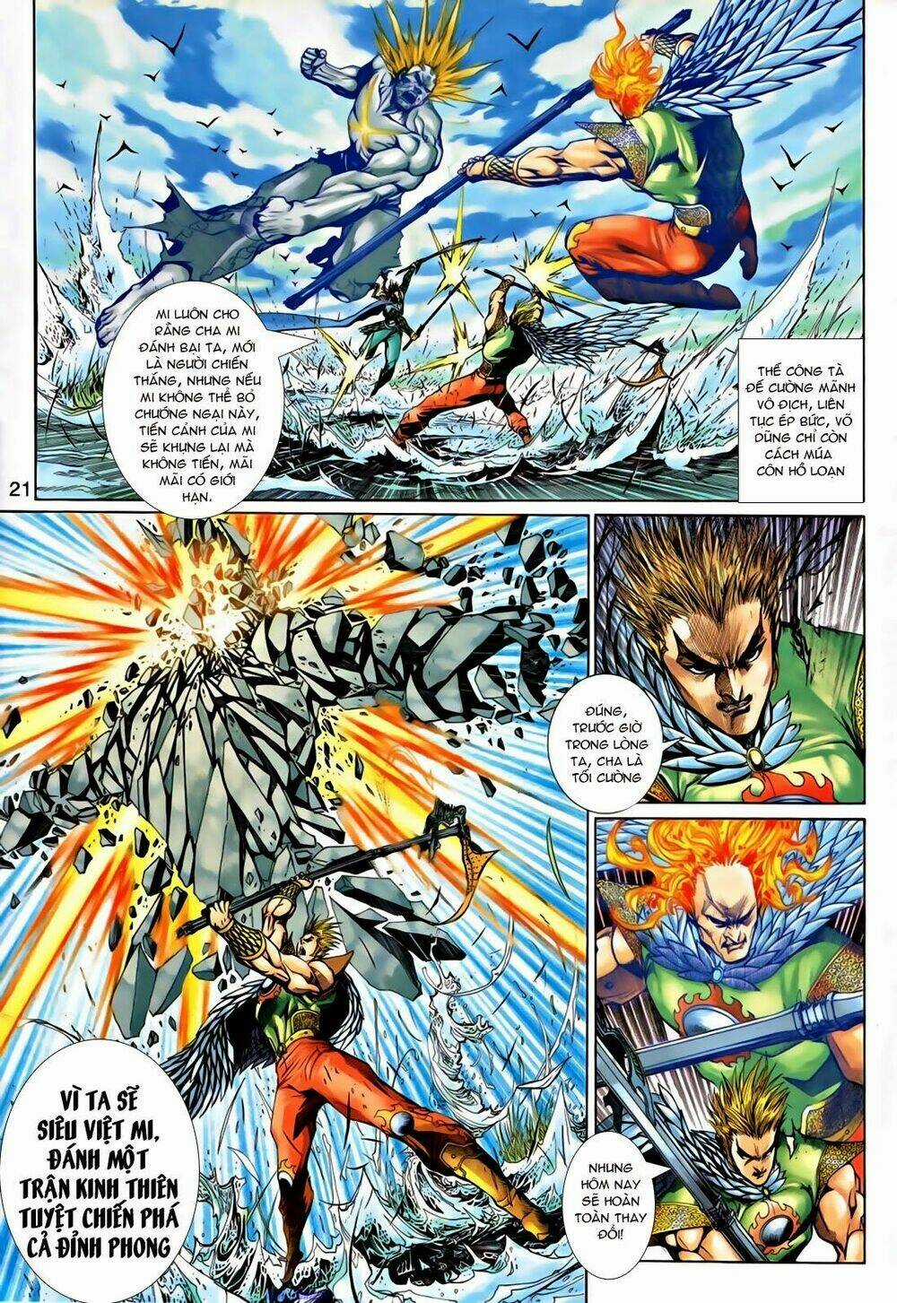 Thần Binh Tiền Truyện 1 - Đỉnh Phong Tuyệt Chiến Chapter 13 trang 18