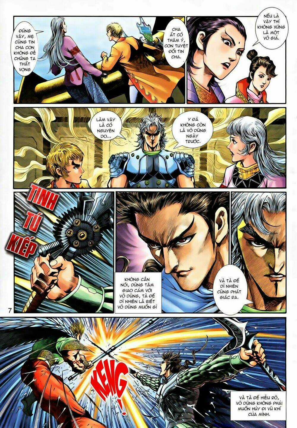 Thần Binh Tiền Truyện 1 - Đỉnh Phong Tuyệt Chiến Chapter 13 trang 6