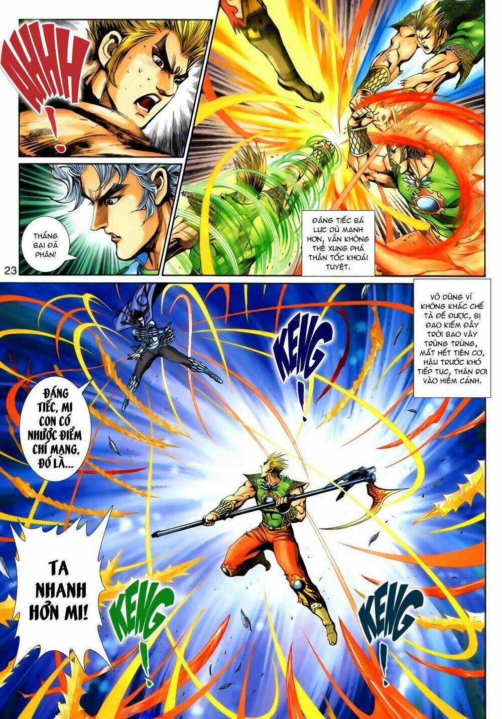 Thần Binh Tiền Truyện 1 - Đỉnh Phong Tuyệt Chiến Chapter 14 trang 21