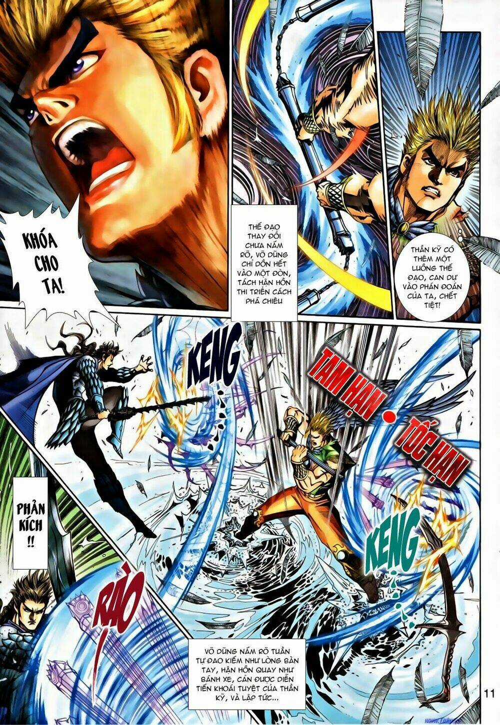 Thần Binh Tiền Truyện 1 - Đỉnh Phong Tuyệt Chiến Chapter 14 trang 9