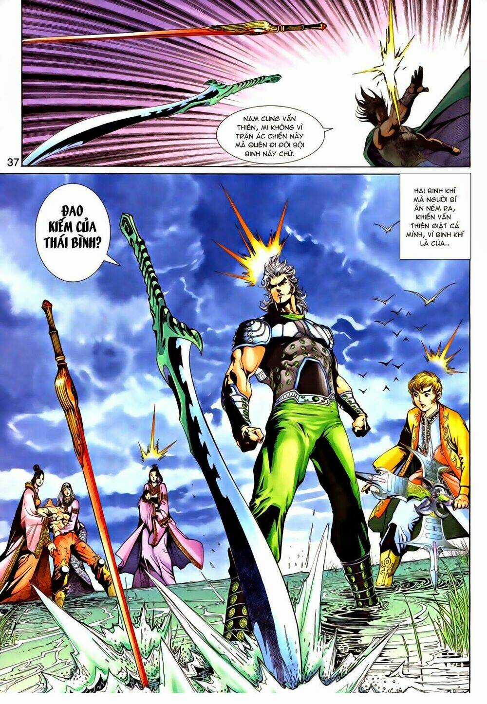 Thần Binh Tiền Truyện 1 - Đỉnh Phong Tuyệt Chiến Chapter 16 trang 34