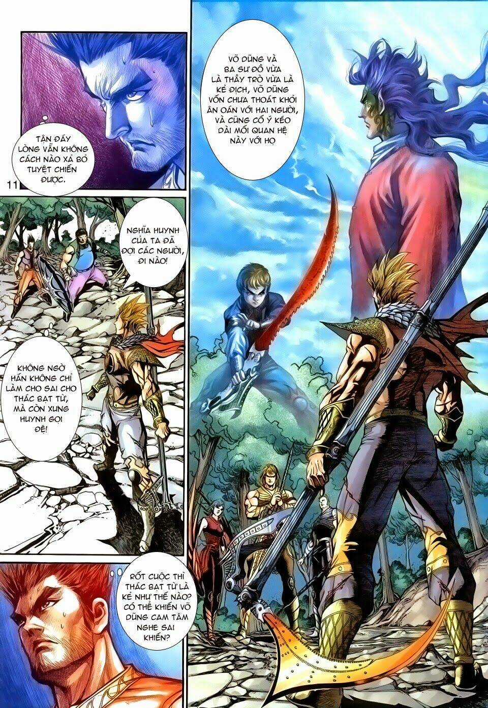 Thần Binh Tiền Truyện 1 - Đỉnh Phong Tuyệt Chiến Chapter 3 trang 10