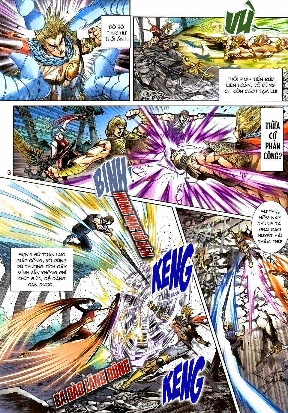 Thần Binh Tiền Truyện 1 - Đỉnh Phong Tuyệt Chiến Chapter 3 trang 2