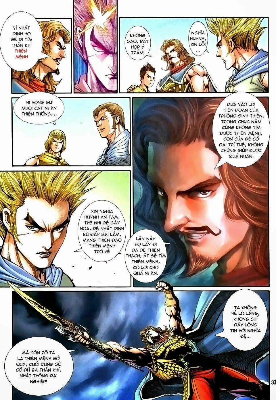 Thần Binh Tiền Truyện 1 - Đỉnh Phong Tuyệt Chiến Chapter 3 trang 32