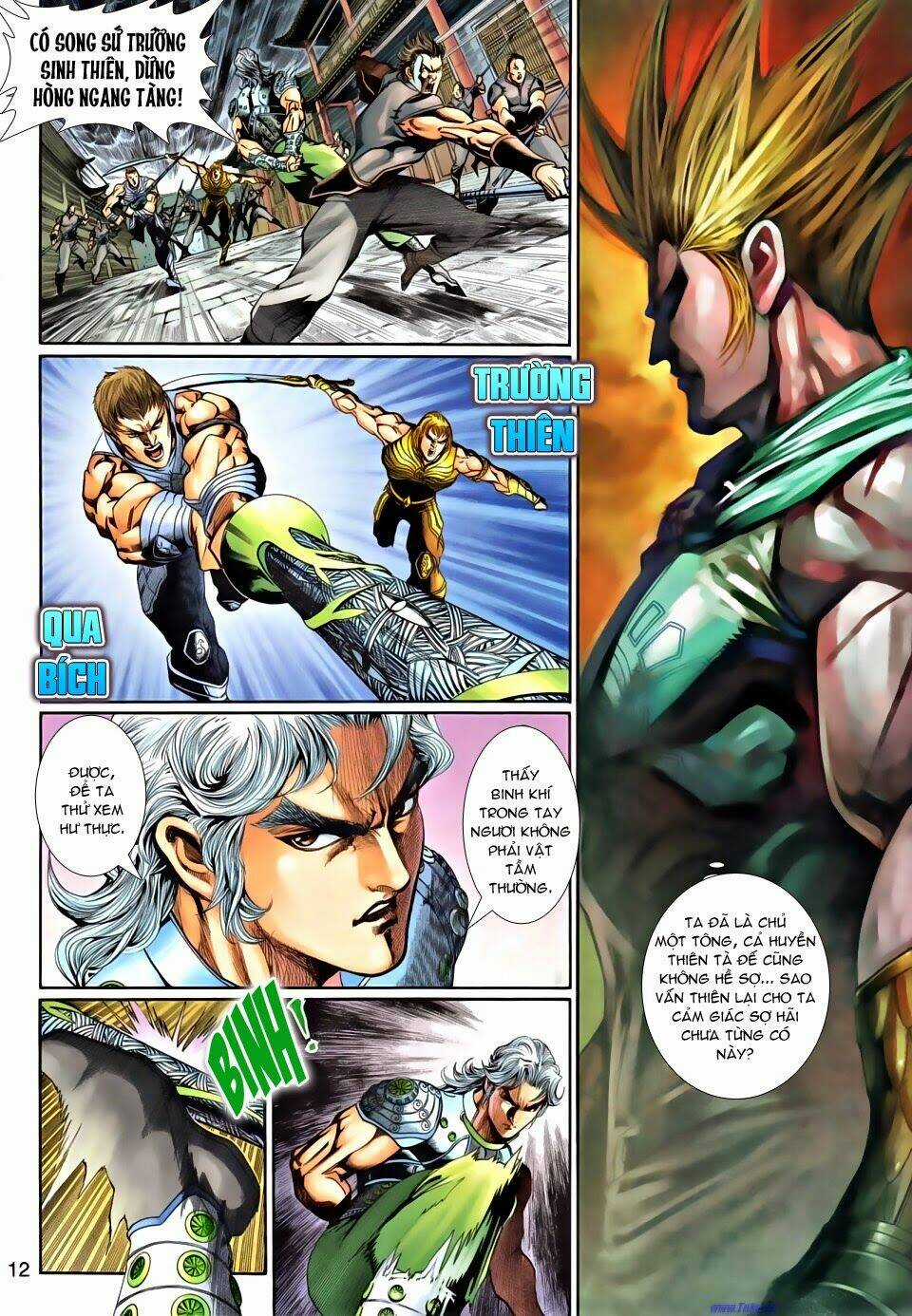 Thần Binh Tiền Truyện 1 - Đỉnh Phong Tuyệt Chiến Chapter 4 trang 11