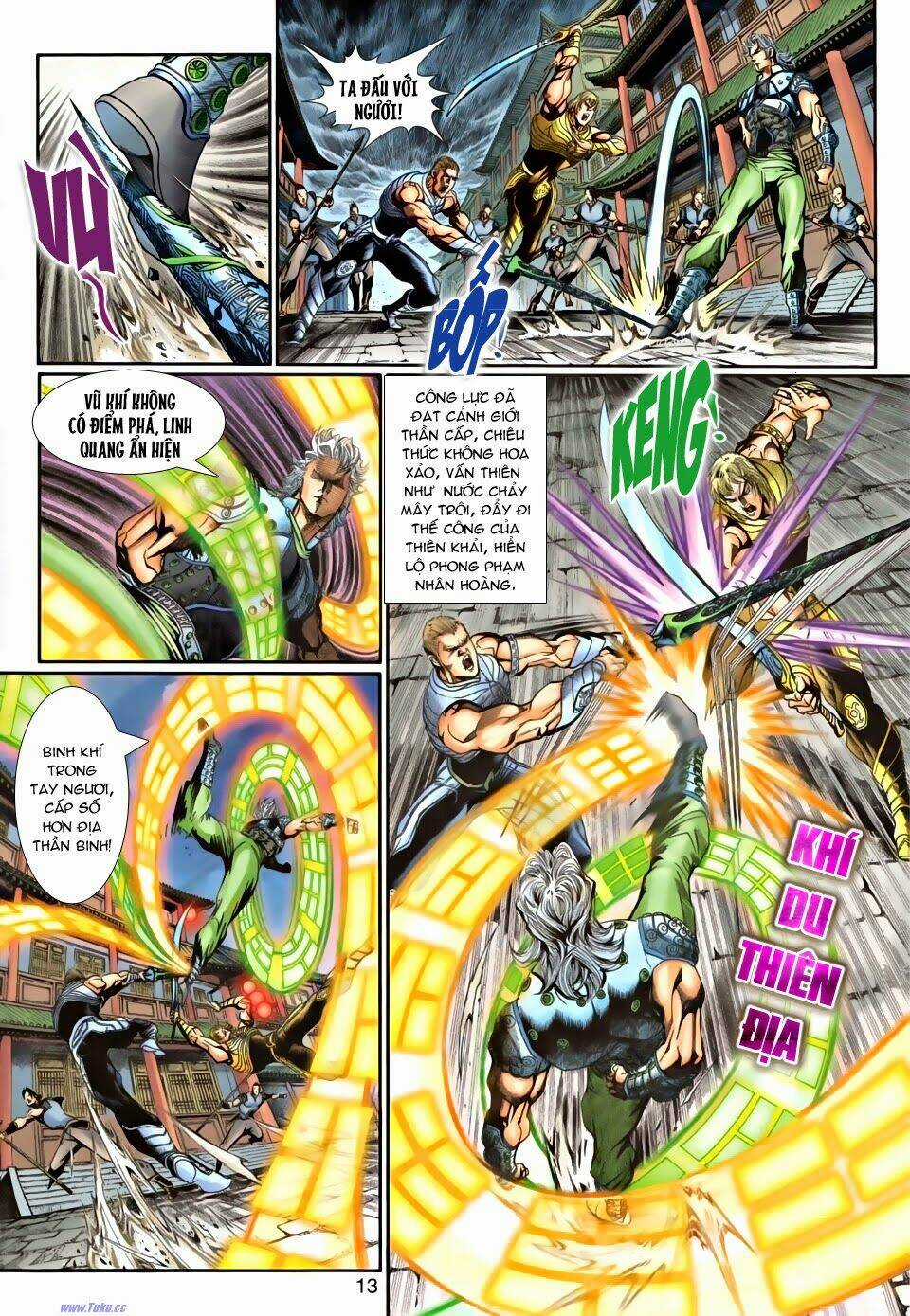 Thần Binh Tiền Truyện 1 - Đỉnh Phong Tuyệt Chiến Chapter 4 trang 12