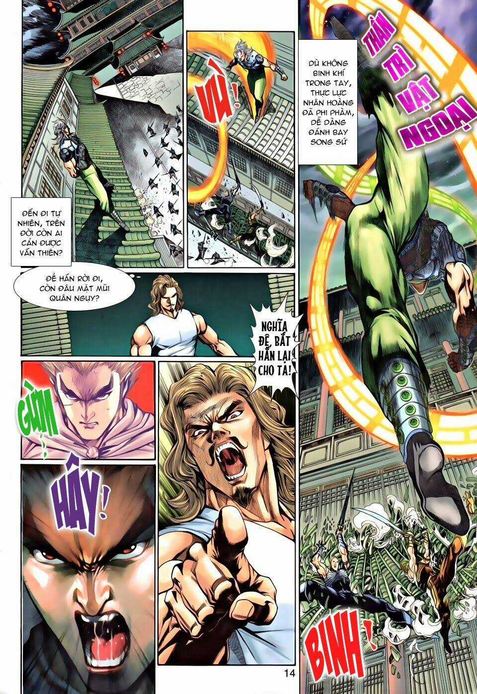 Thần Binh Tiền Truyện 1 - Đỉnh Phong Tuyệt Chiến Chapter 4 trang 13