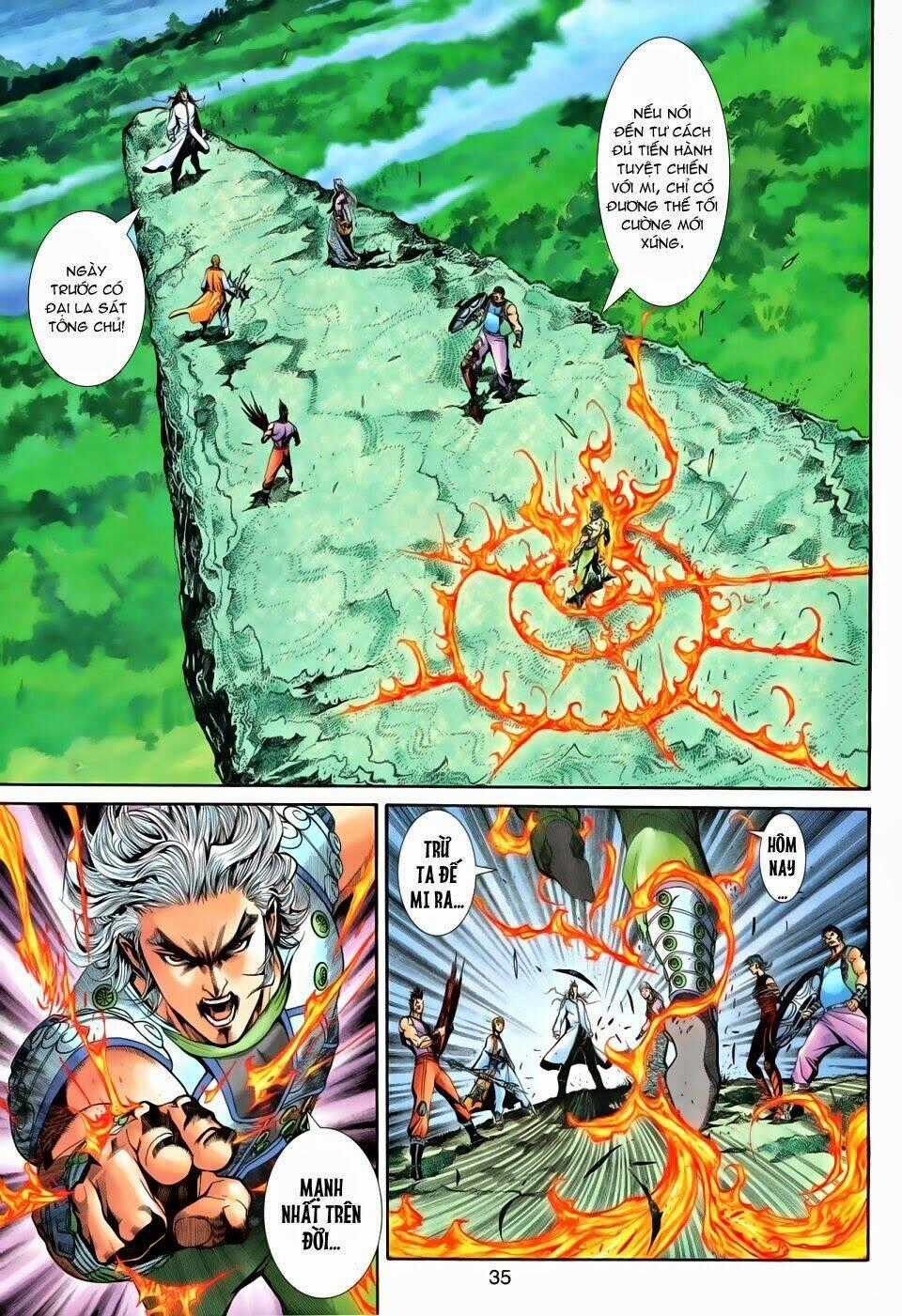 Thần Binh Tiền Truyện 1 - Đỉnh Phong Tuyệt Chiến Chapter 4 trang 34