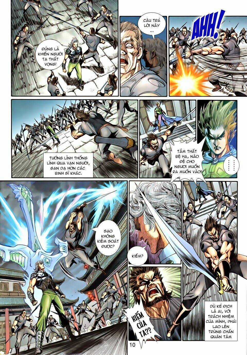 Thần Binh Tiền Truyện 1 - Đỉnh Phong Tuyệt Chiến Chapter 4 trang 9