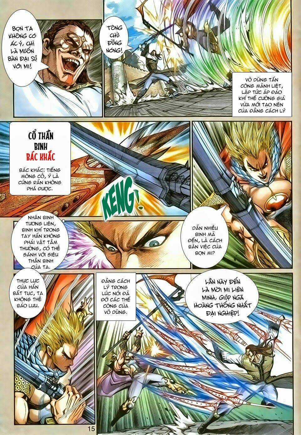 Thần Binh Tiền Truyện 1 - Đỉnh Phong Tuyệt Chiến Chapter 5 trang 13