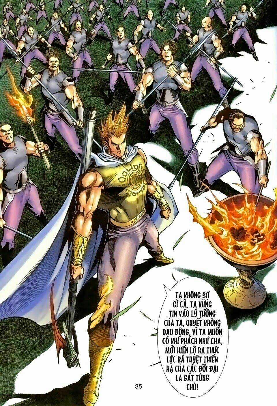 Thần Binh Tiền Truyện 1 - Đỉnh Phong Tuyệt Chiến Chapter 5 trang 33