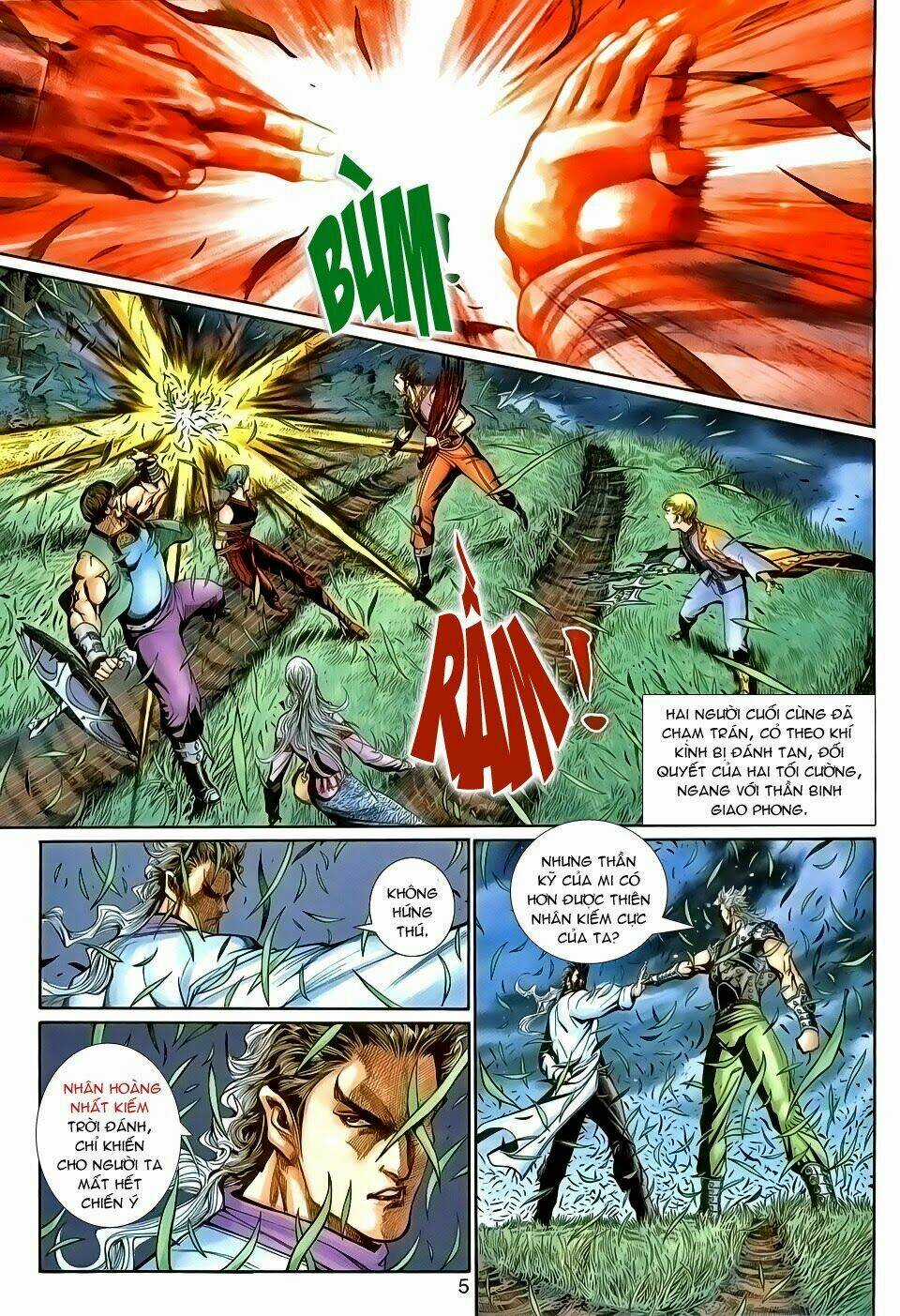 Thần Binh Tiền Truyện 1 - Đỉnh Phong Tuyệt Chiến Chapter 5 trang 4