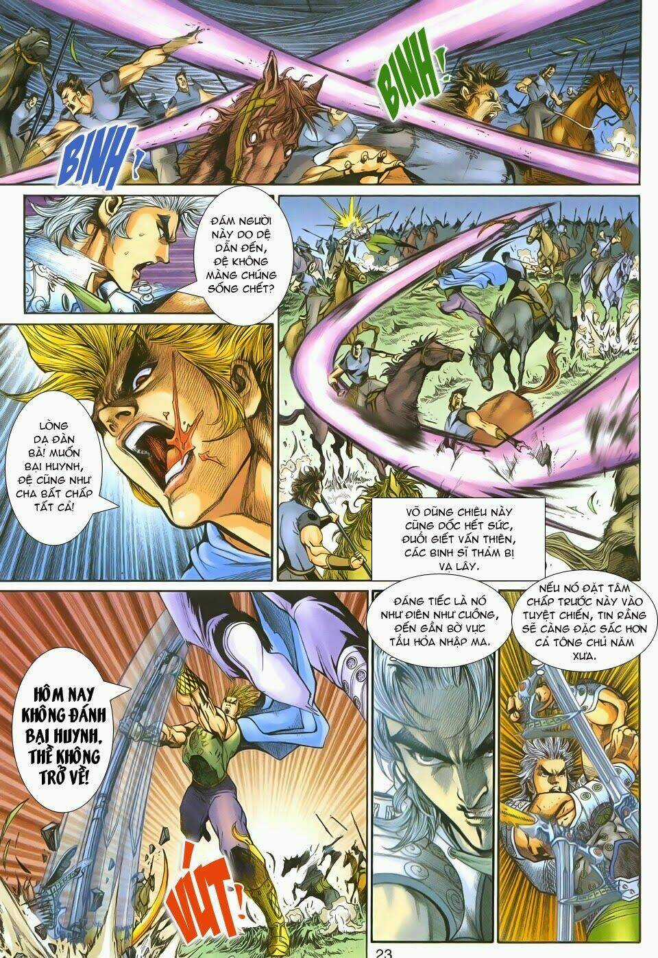 Thần Binh Tiền Truyện 1 - Đỉnh Phong Tuyệt Chiến Chapter 7 trang 22