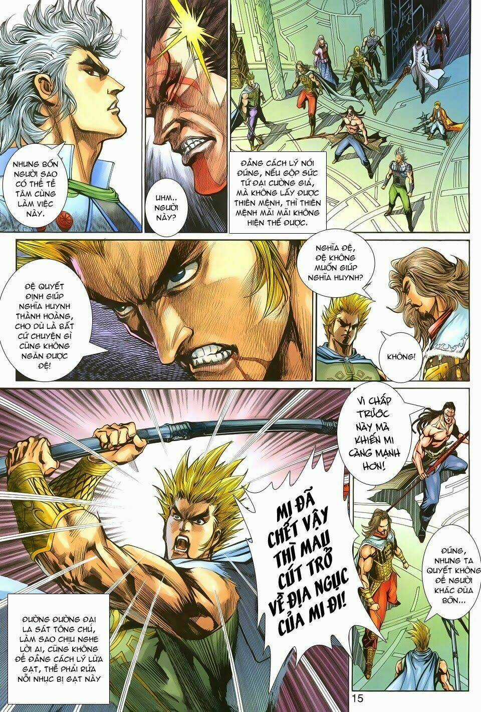 Thần Binh Tiền Truyện 1 - Đỉnh Phong Tuyệt Chiến Chapter 8 trang 14