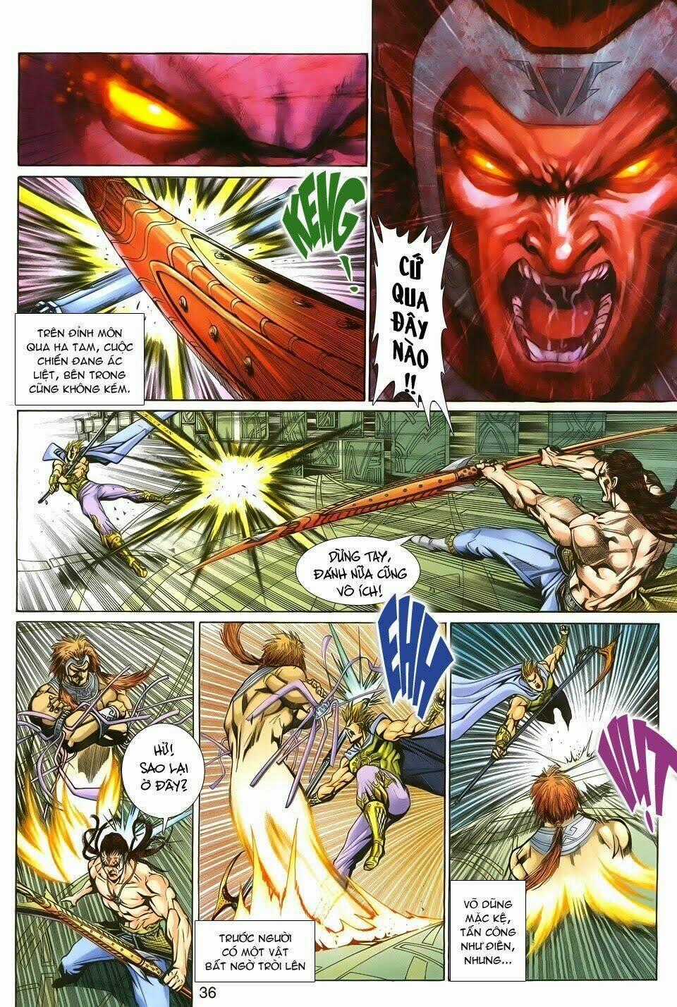 Thần Binh Tiền Truyện 1 - Đỉnh Phong Tuyệt Chiến Chapter 8 trang 33