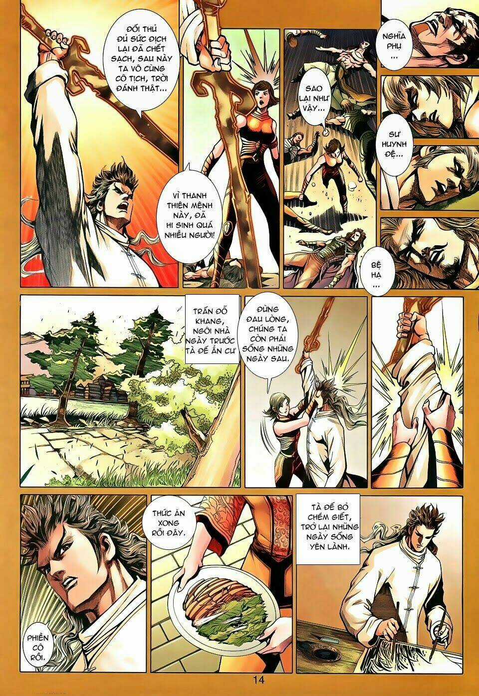 Thần Binh Tiền Truyện 1 - Đỉnh Phong Tuyệt Chiến Chapter 9 trang 14