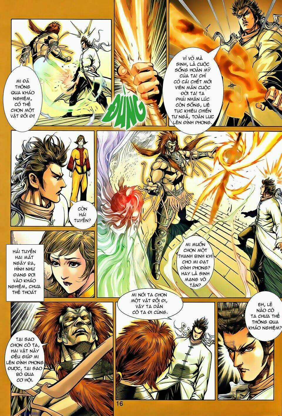 Thần Binh Tiền Truyện 1 - Đỉnh Phong Tuyệt Chiến Chapter 9 trang 16