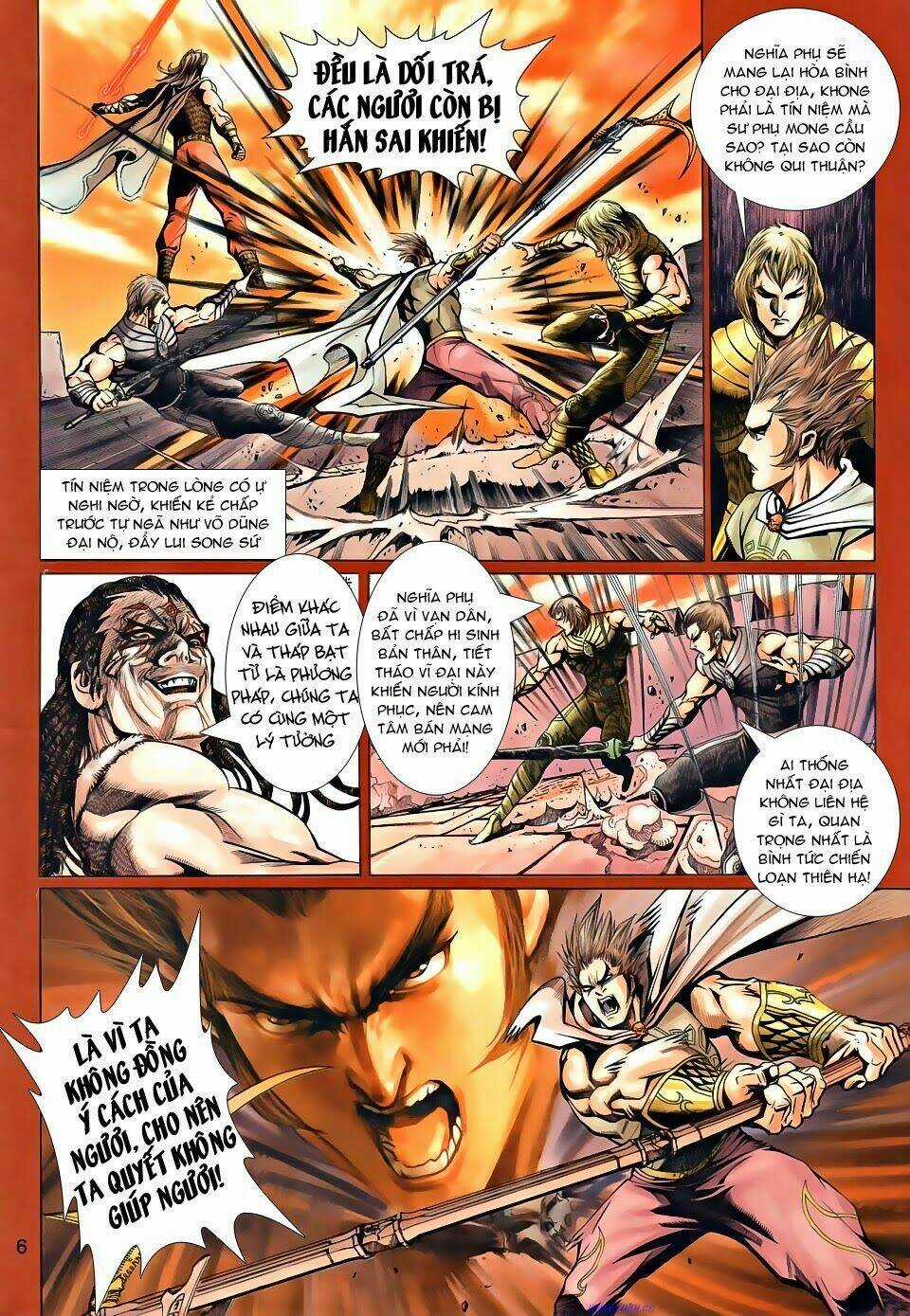 Thần Binh Tiền Truyện 1 - Đỉnh Phong Tuyệt Chiến Chapter 9 trang 6