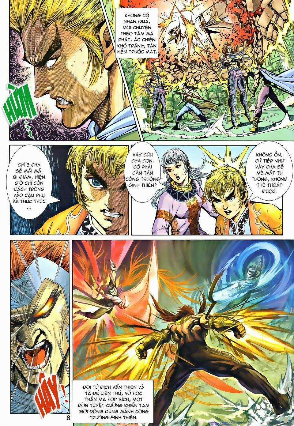 Thần Binh Tiền Truyện 1 - Đỉnh Phong Tuyệt Chiến Chapter 9 trang 8